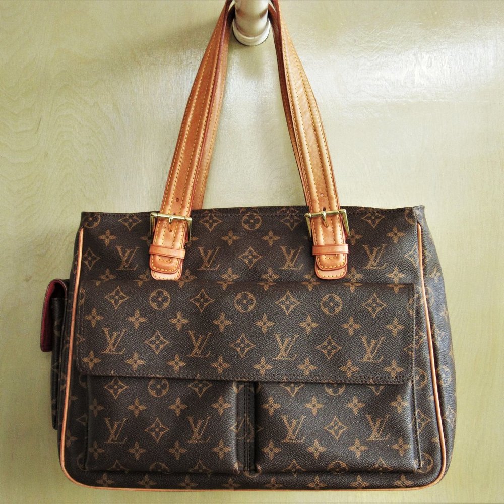 Pristine Authentic Louis Vuitton Monogram Multipli Cite Handbag M00083 (2003)